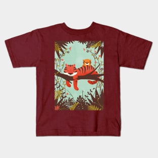 Sleeping tiger Kids T-Shirt